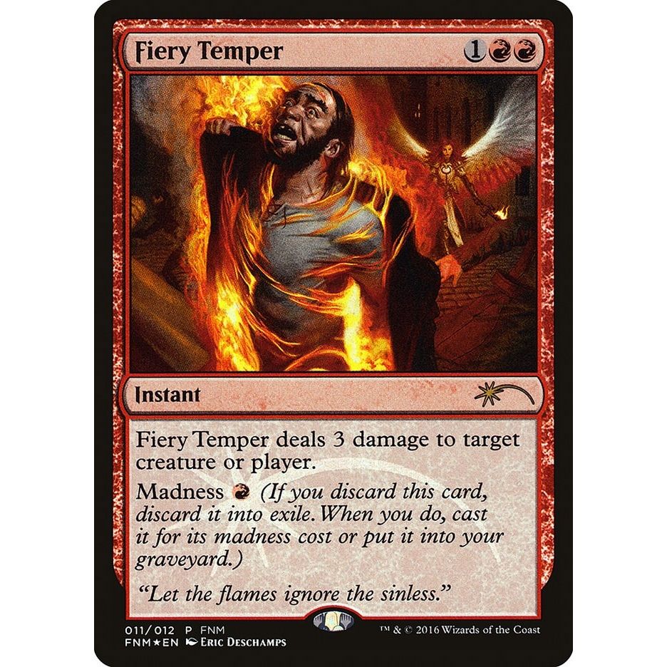 Image for Fiery Temper (11) (FNM) - Magic: The Gathering