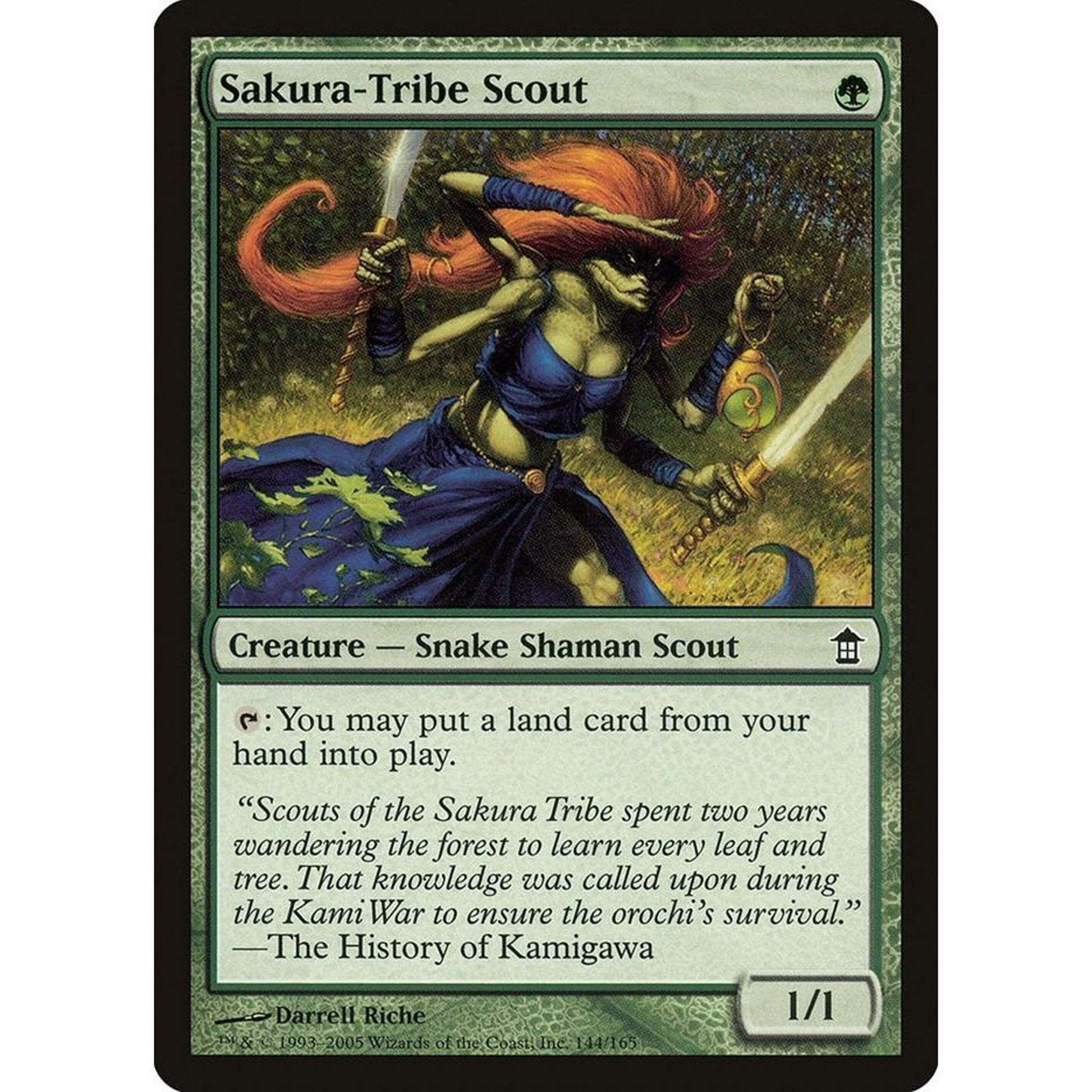 Image for Sakura-Tribe Scout (144) (SOK) - Magic: The Gathering