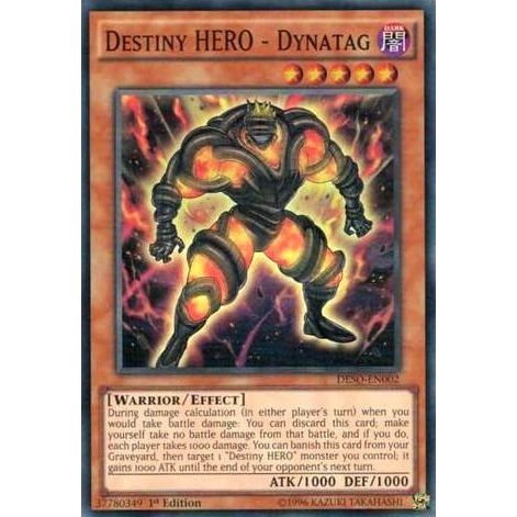 Image for Destiny HERO - Dynatag (DESO-EN002) (DESO) - YuGiOh