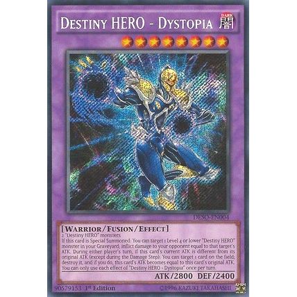Image for Destiny HERO - Dystopia (DESO-EN004) (DESO) - YuGiOh