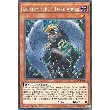 Image for Destiny HERO - Dark Angel (DESO-EN005) (DESO) - YuGiOh