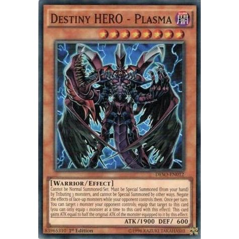 Image for Destiny HERO - Plasma (DESO-EN012) (DESO) - YuGiOh
