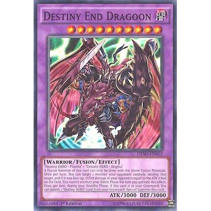 Image for Destiny End Dragoon (DESO-EN013) (DESO) - YuGiOh