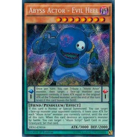 Image for Abyss Actor - Evil Heel (DESO-EN016) (DESO) - YuGiOh