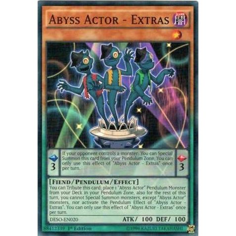Image for Abyss Actor - Extras (DESO-EN020) (DESO) - YuGiOh