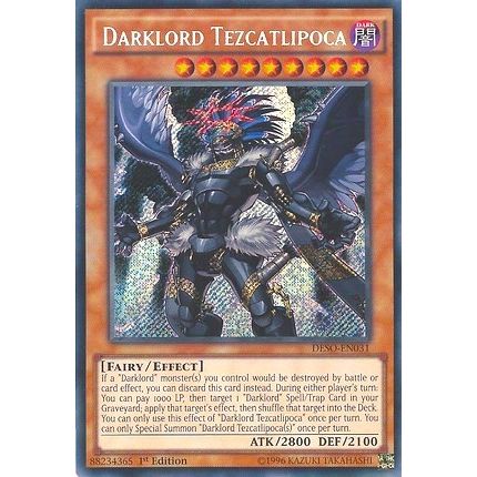 Image for Darklord Tezcatlipoca (DESO-EN031) (DESO) - YuGiOh