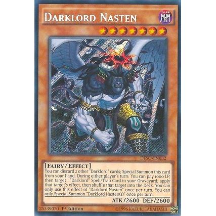 Image for Darklord Nasten (DESO-EN032) (DESO) - YuGiOh