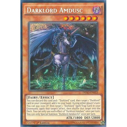 Image for Darklord Amdusc (DESO-EN033) (DESO) - YuGiOh