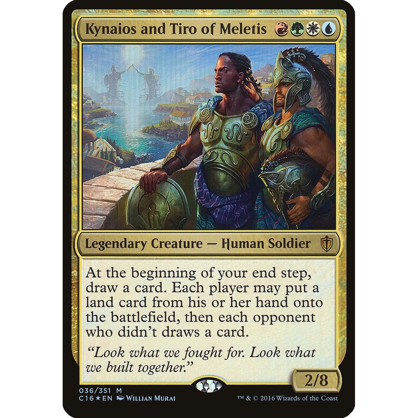 Image for Kynaios and Tiro of Meletis (Commander 2016) (36) (OVER) - Magic: The Gathering