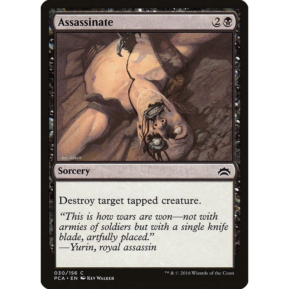 Image for Assassinate (30) (PCA) - Magic: The Gathering