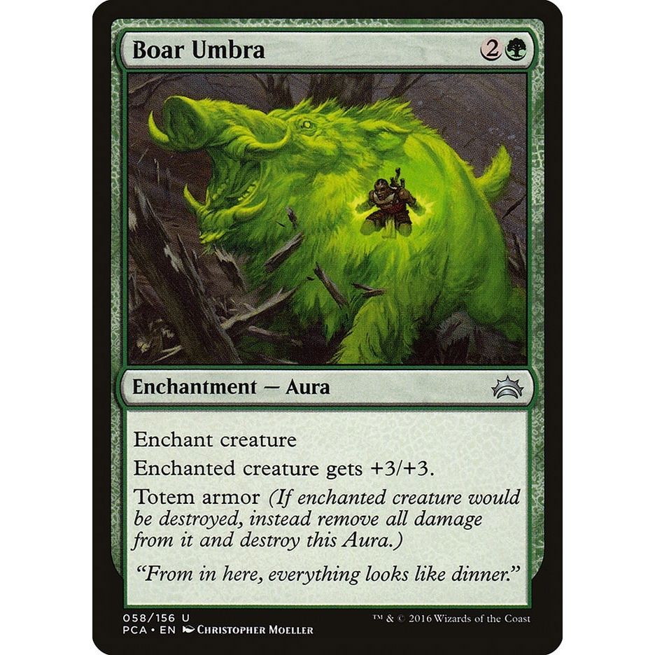 Image for Boar Umbra (58) (PCA) - Magic: The Gathering