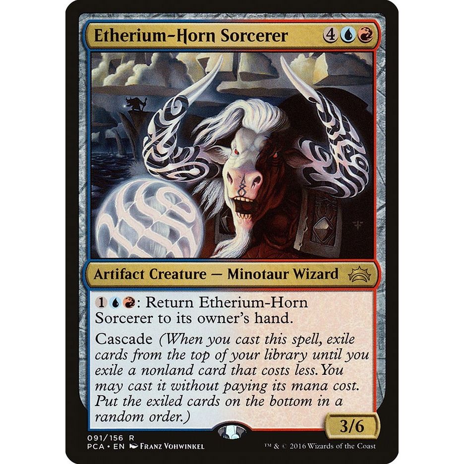 Image for Etherium-Horn Sorcerer (91) (PCA) - Magic: The Gathering