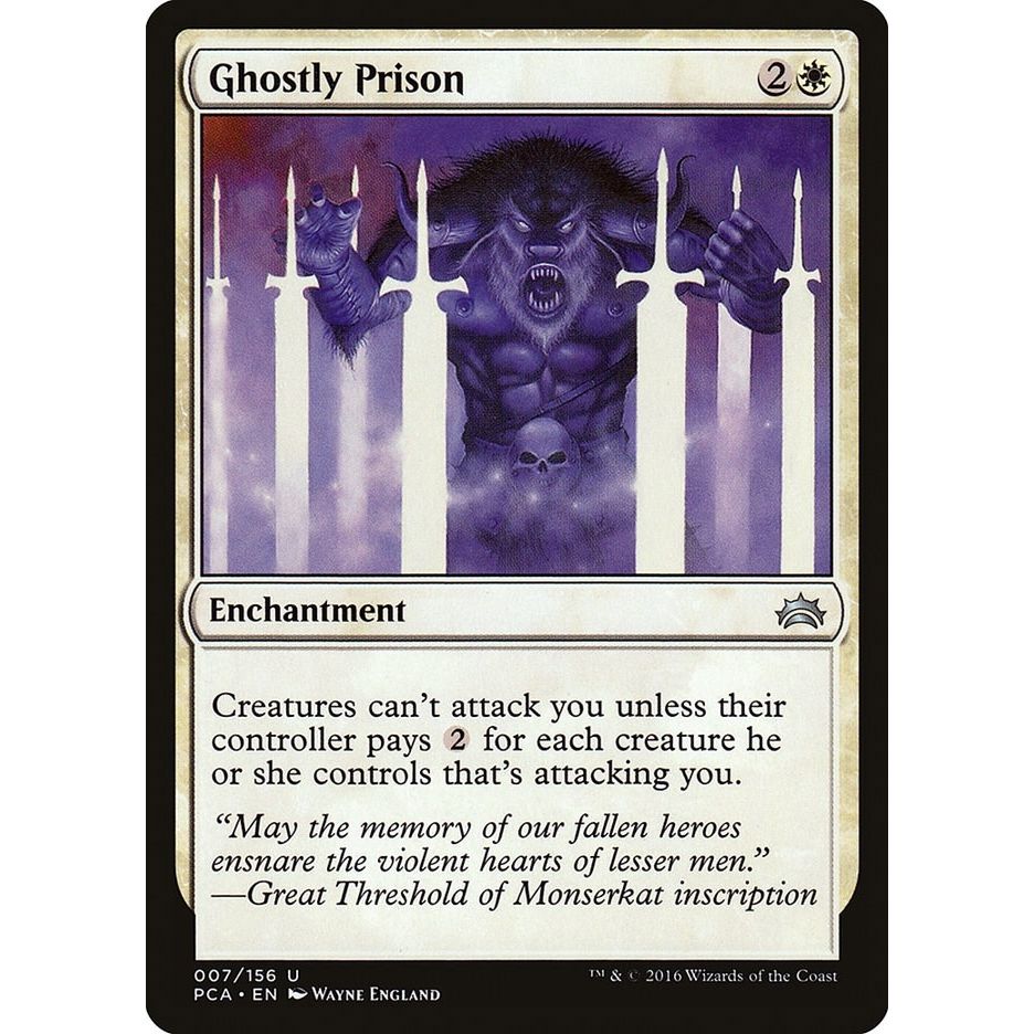 Image for Ghostly Prison (7) (PCA) - Magic: The Gathering