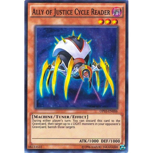 Image for Ally of Justice Cycle Reader (OP03-EN006) (OP03) - YuGiOh