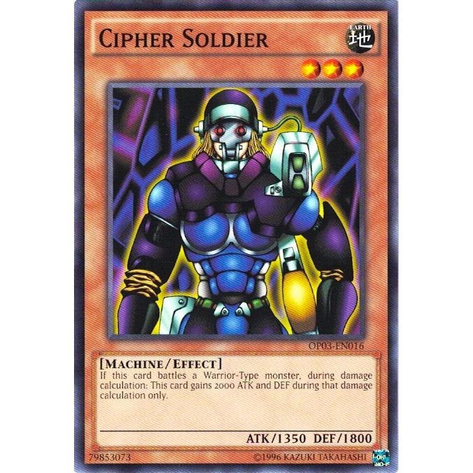 Image for Cipher Soldier (OP03-EN016) (OP03) - YuGiOh