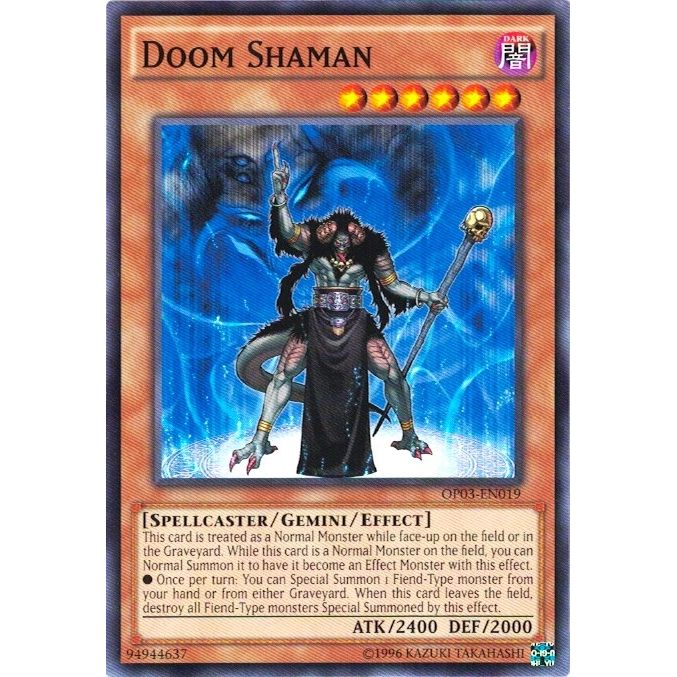 Image for Doom Shaman (OP03-EN019) (OP03) - YuGiOh