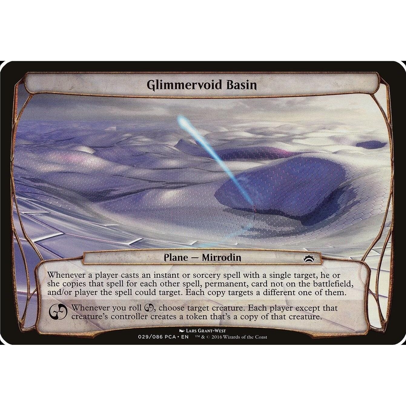 Image for Glimmervoid Basin (Planechase Anthology) (OVER) - Magic: The Gathering