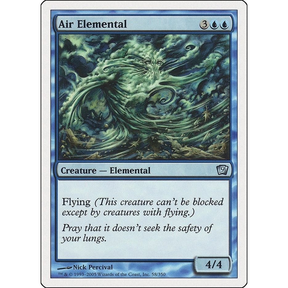 Image for Air Elemental (58) (9ED) - Magic: The Gathering
