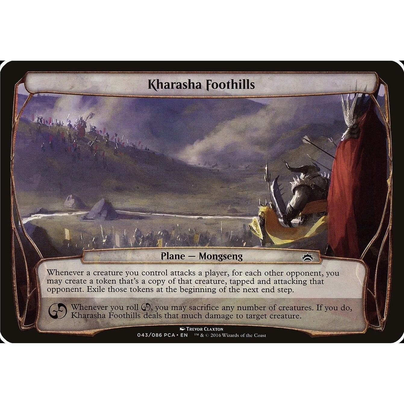 Image for Kharasha Foothills (Planechase Anthology) (OVER) - Magic: The Gathering