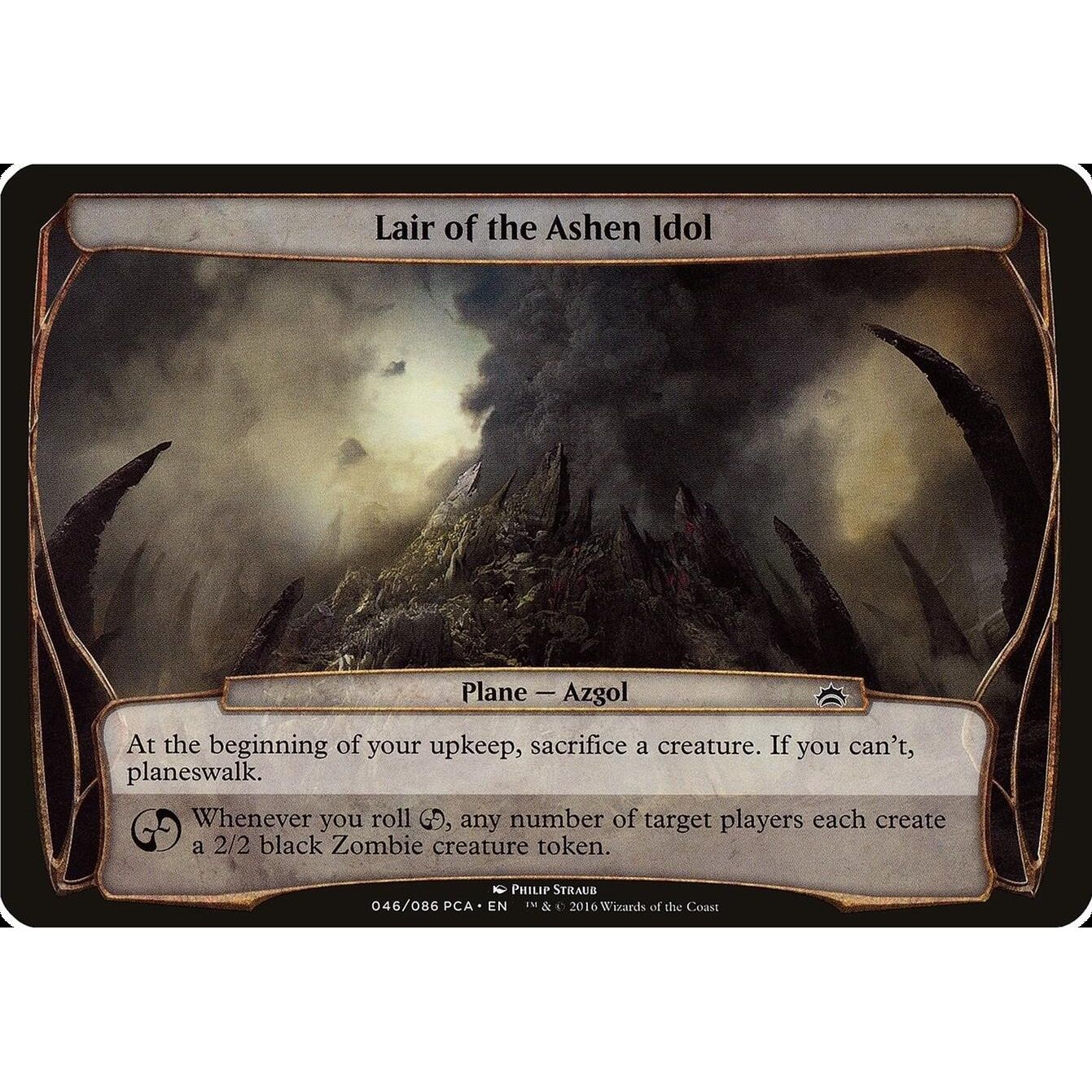 Image for Lair of the Ashen Idol (Planechase Anthology) (OVER) - Magic: The Gathering