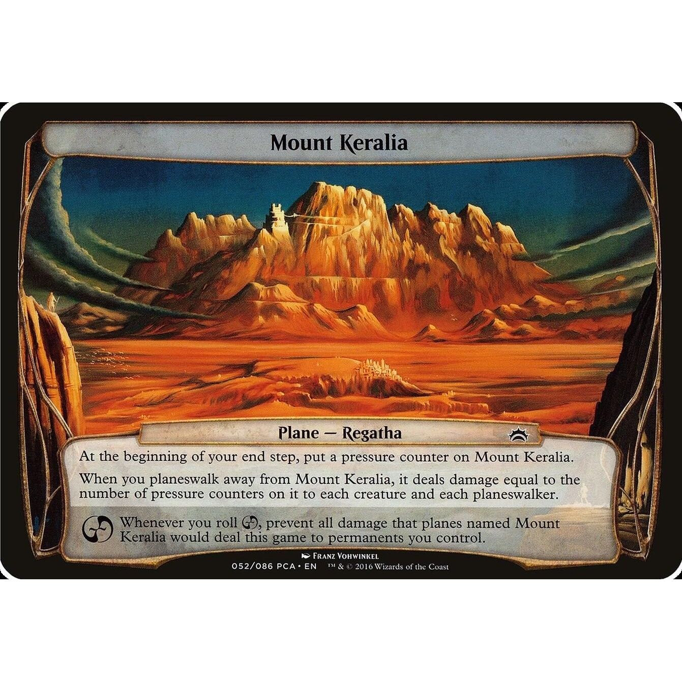Image for Mount Keralia (Planechase Anthology) (OVER) - Magic: The Gathering