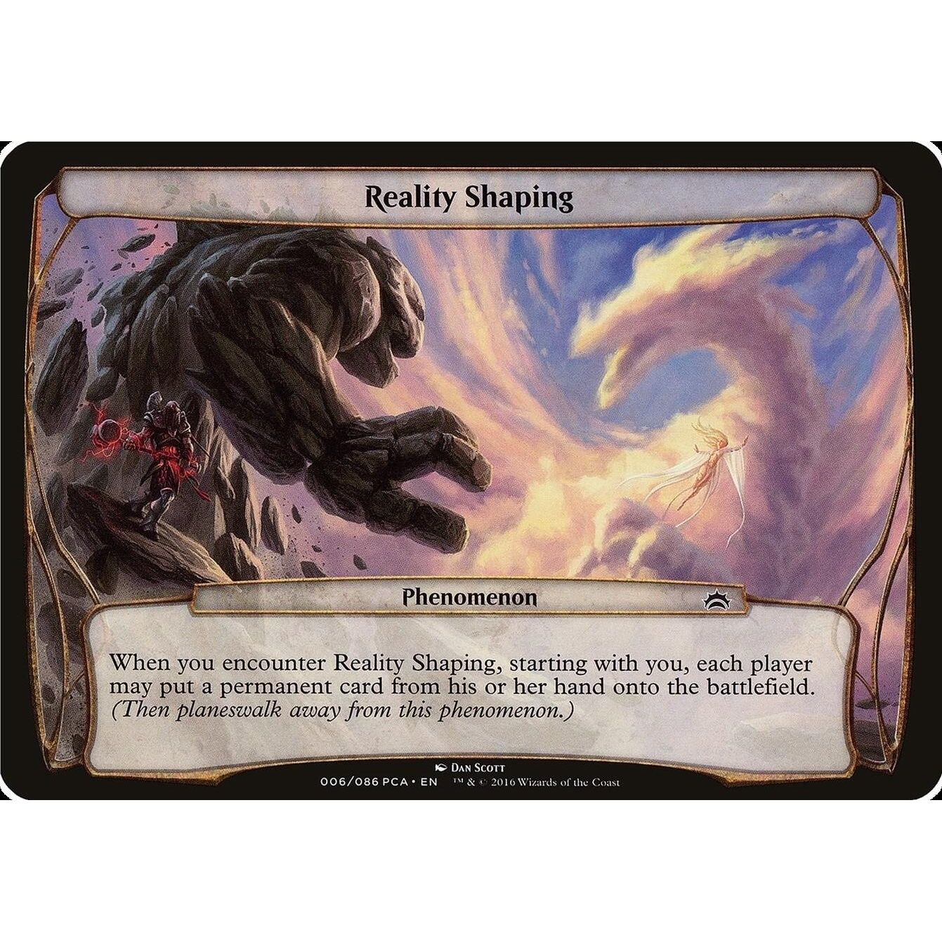 Image for Reality Shaping (Planechase Anthology) (OVER) - Magic: The Gathering