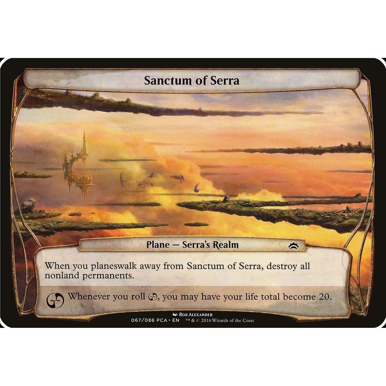 Image for Sanctum of Serra (Planechase Anthology) (OVER) - Magic: The Gathering