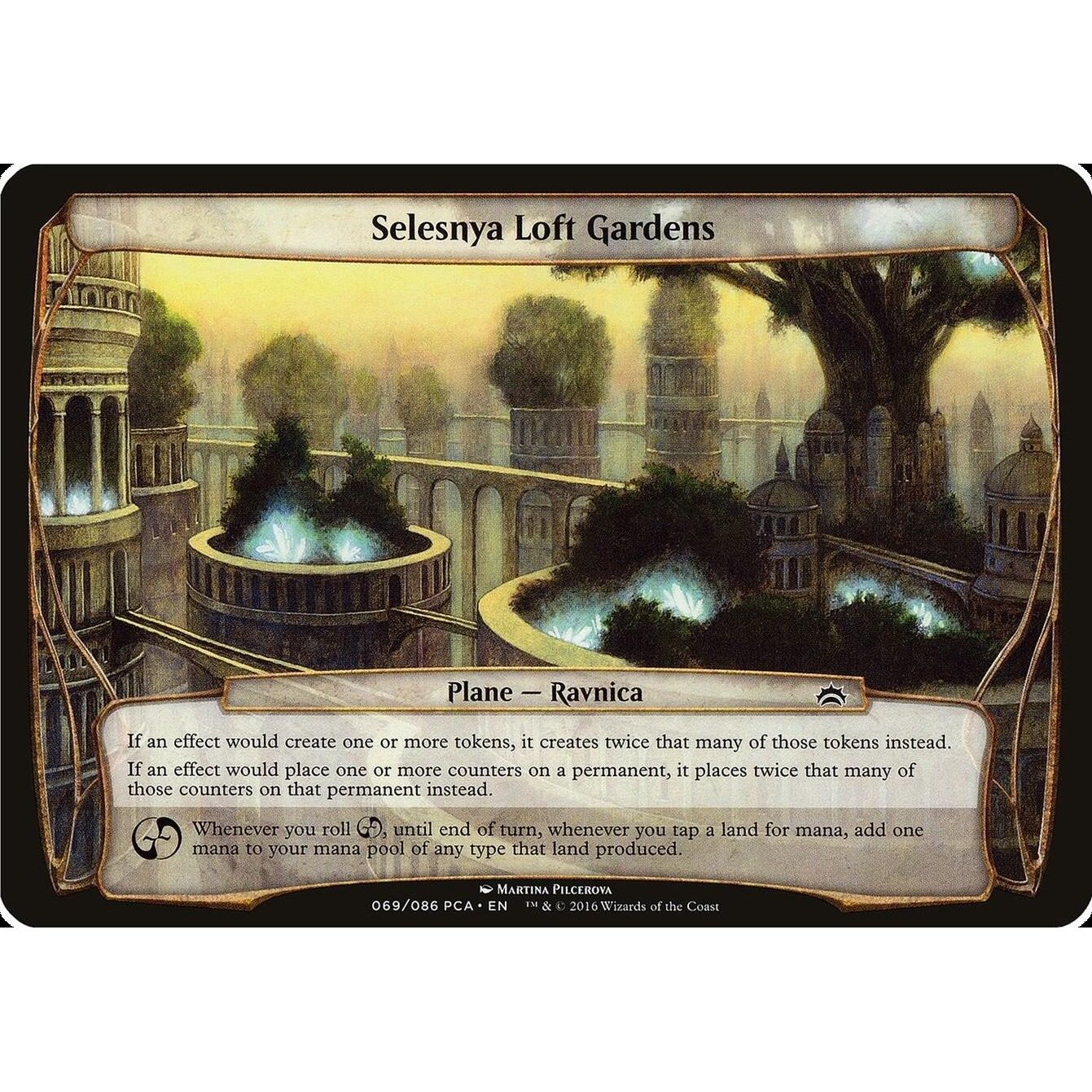 Image for Selesnya Loft Gardens (Planechase Anthology) (OVER) - Magic: The Gathering