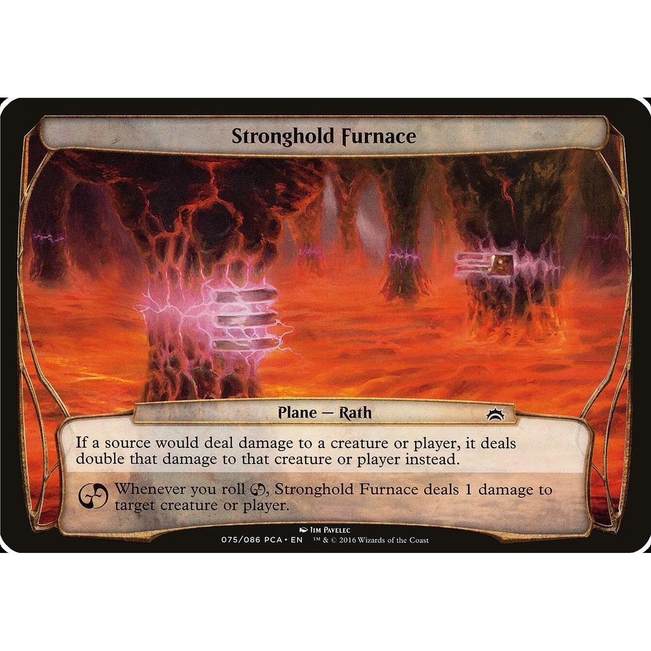 Image for Stronghold Furnace (Planechase Anthology) (OVER) - Magic: The Gathering