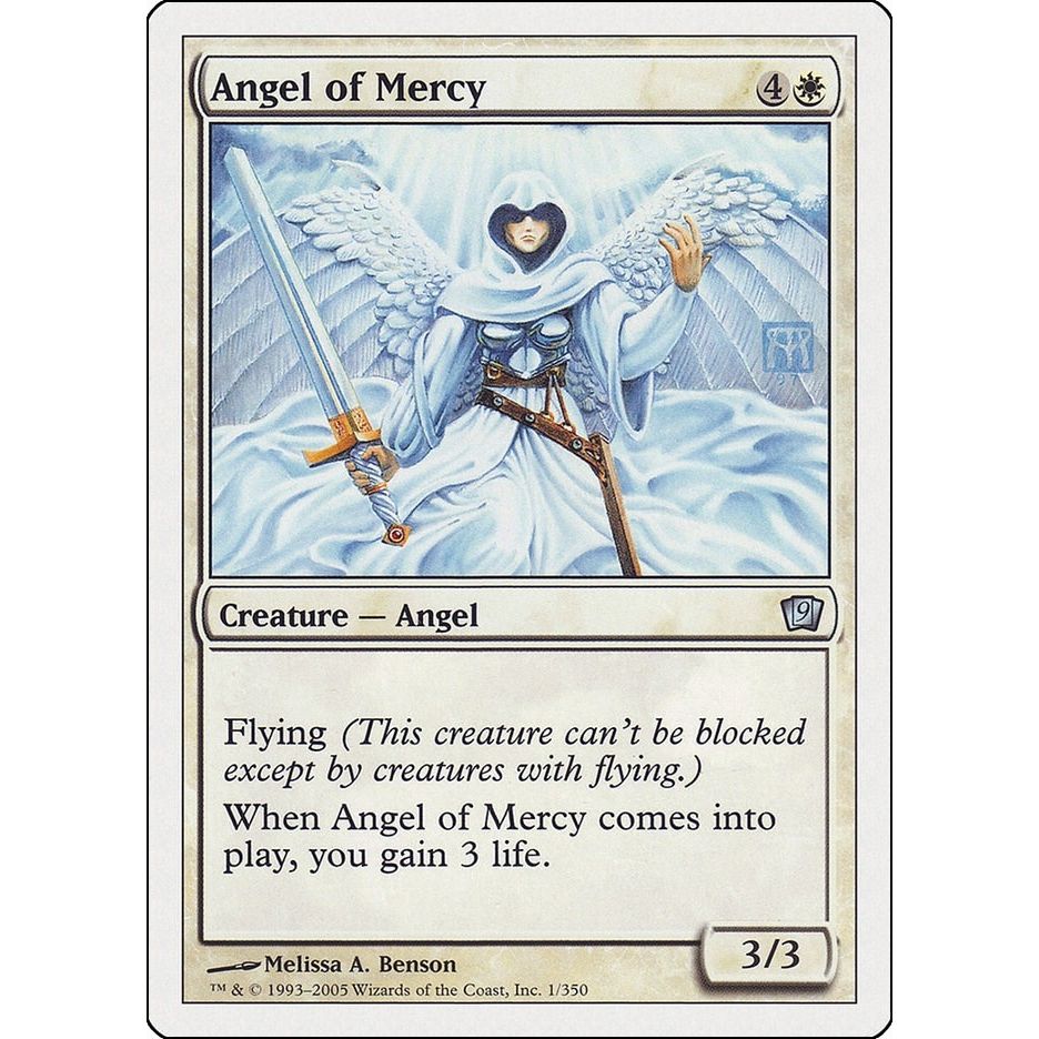 Image for Angel of Mercy (1) (9ED) - Magic: The Gathering