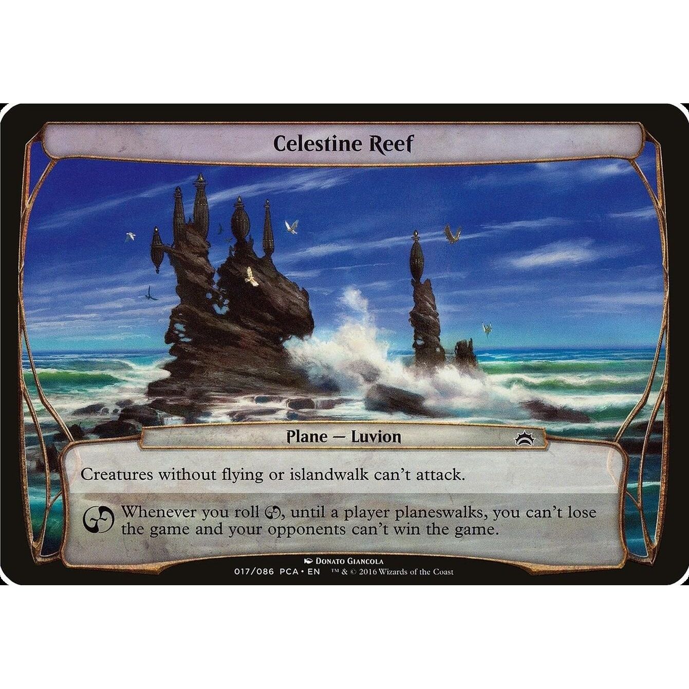 Image for Celestine Reef (Planechase Anthology) (OVER) - Magic: The Gathering