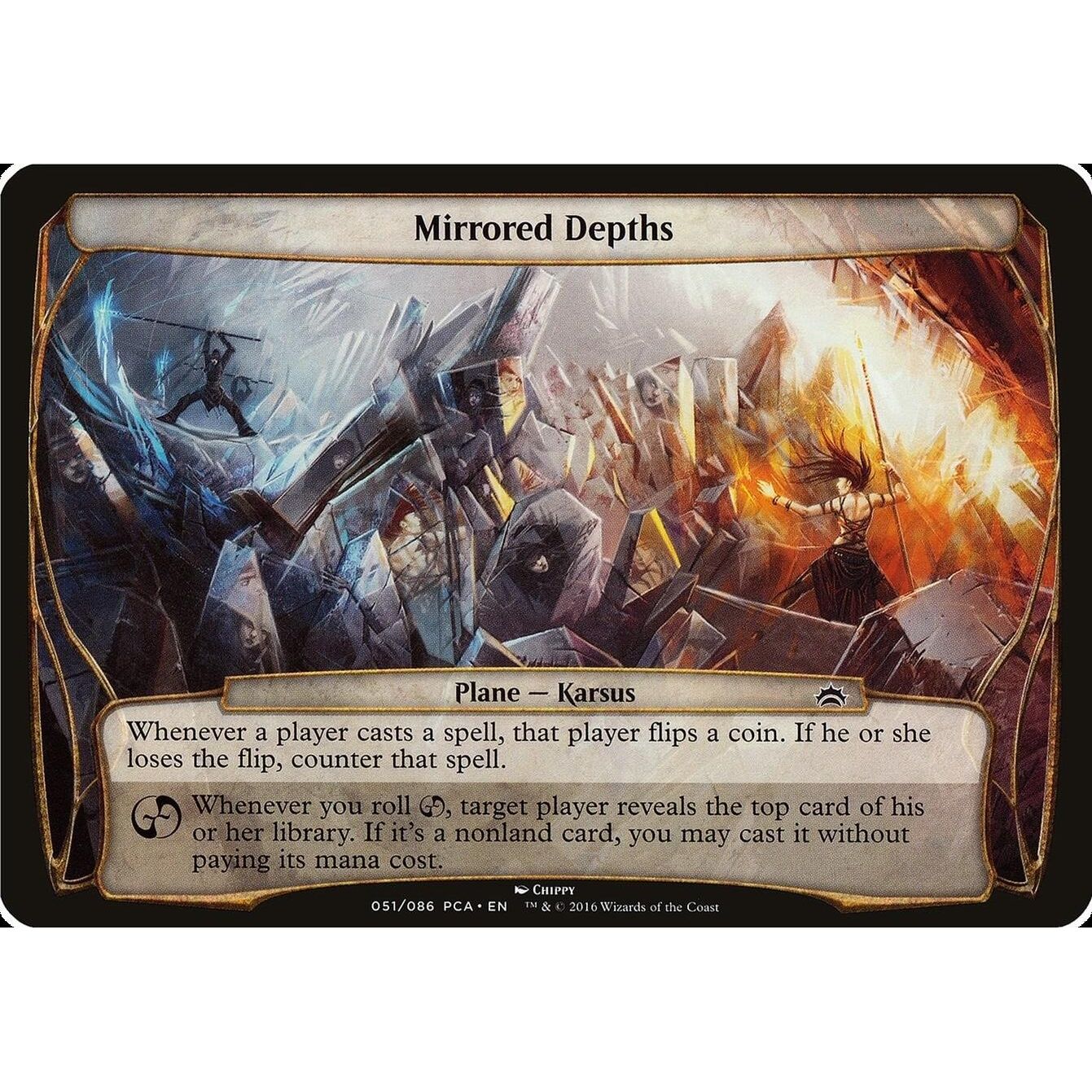 Image for Mirrored Depths (Planechase Anthology) (OVER) - Magic: The Gathering