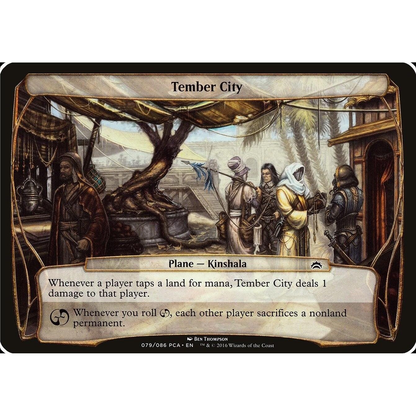 Image for Tember City (Planechase Anthology) (OVER) - Magic: The Gathering