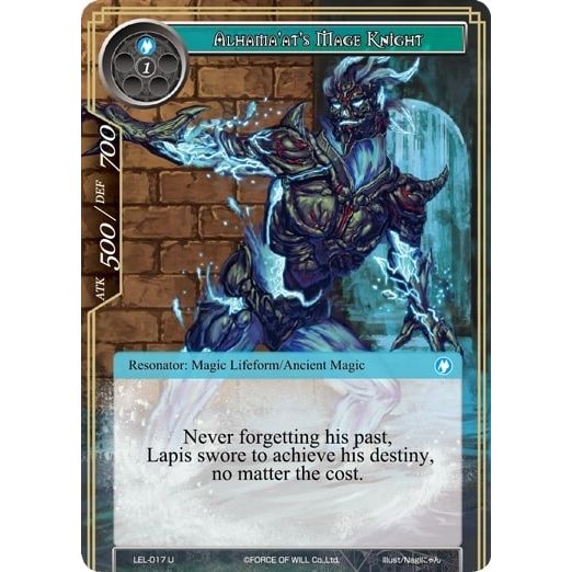 Image for Alhama'at's Mage Knight (LEL-017) (LEL) - Force of Will