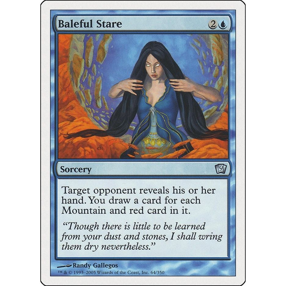 Image for Baleful Stare (64) (9ED) - Magic: The Gathering