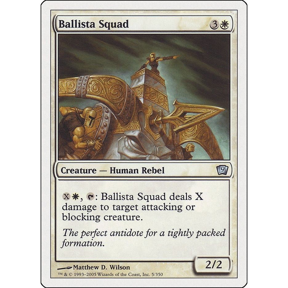 Image for Ballista Squad (5) (9ED) - Magic: The Gathering
