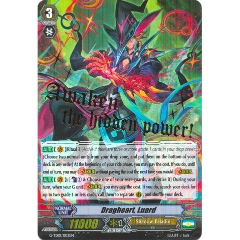 Image for Dragheart, Luard (Hot Stamped) (G-TD10/003EN) (G-TD10) - Cardfight Vanguard