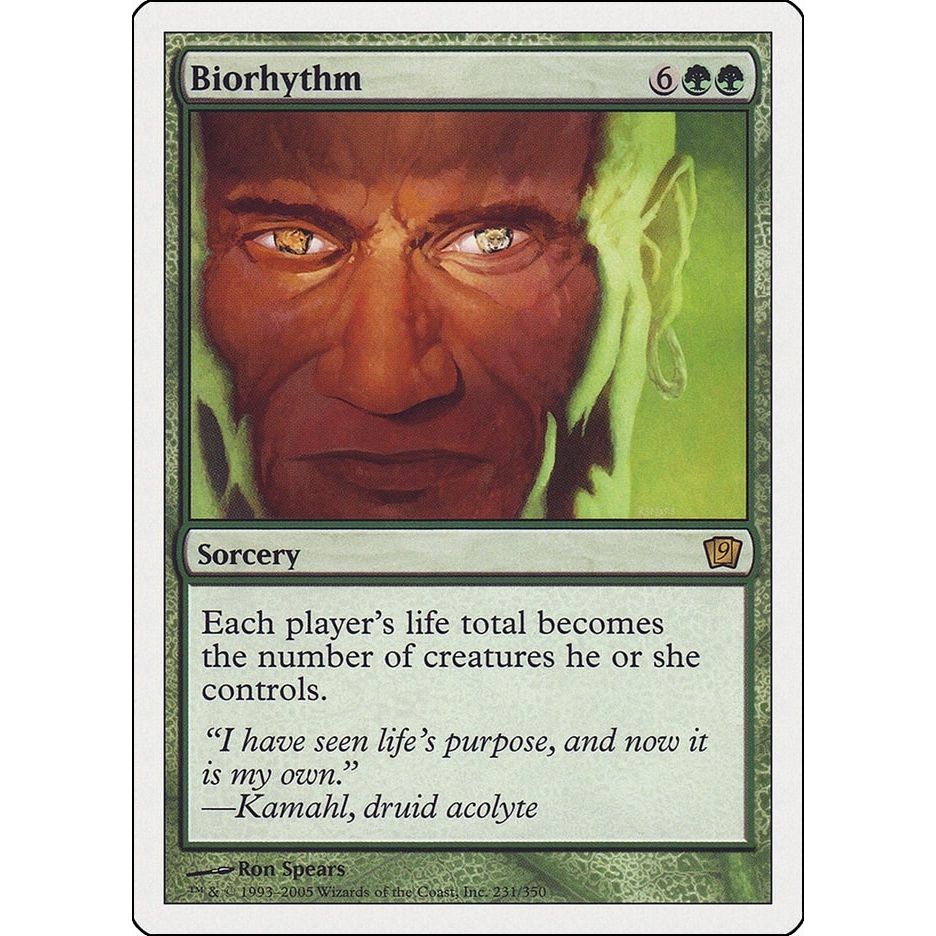 Image for Biorhythm (231) (9ED) - Magic: The Gathering