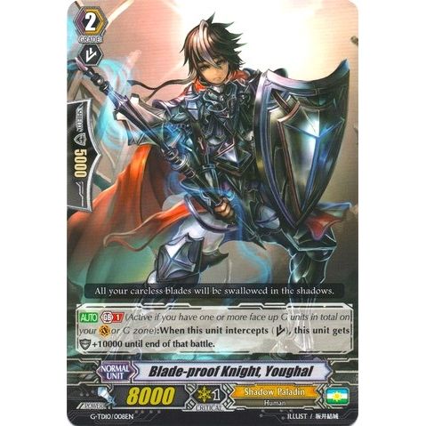 Image for Blade-proof Knight, Youghal (G-TD10/008EN) (G-TD10) - Cardfight Vanguard