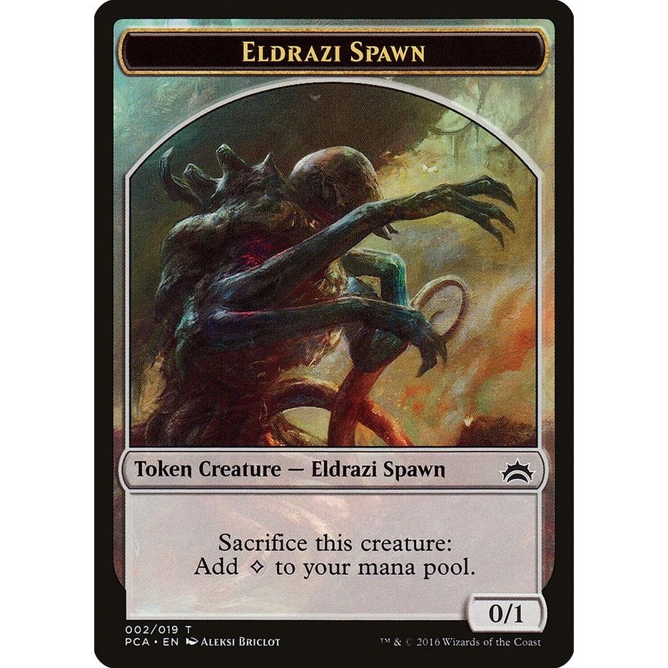 Image for Eldrazi Spawn (002) // Eldrazi Double-Sided Token (2 // 1) (PCA) - Magic: The Gathering