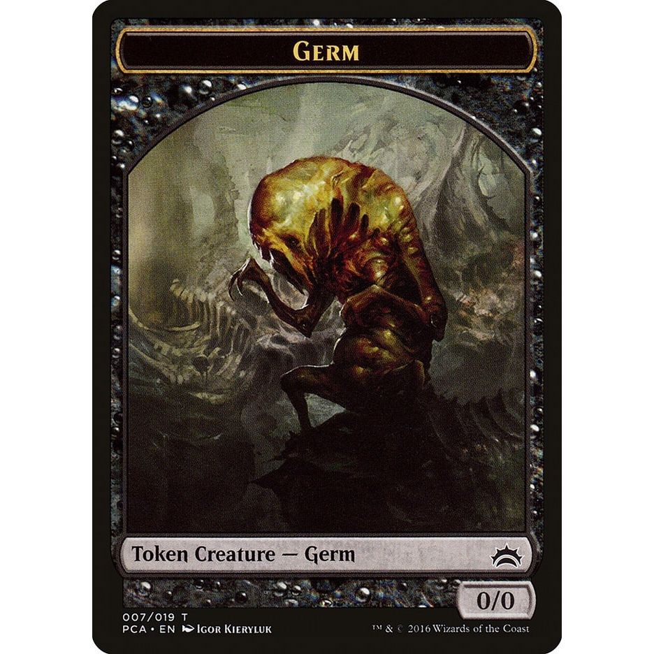 Image for Germ // Goblin Double-Sided Token (7 // 11) (PCA) - Magic: The Gathering