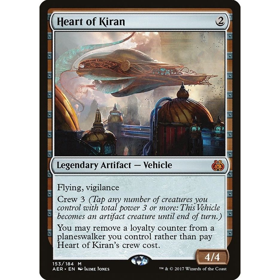 Image for Heart of Kiran (153) (AER) - Magic: The Gathering