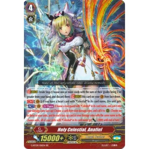 Image for Holy Celestial, Anafiel (G-BT09/011EN) (G-BT09) - Cardfight Vanguard