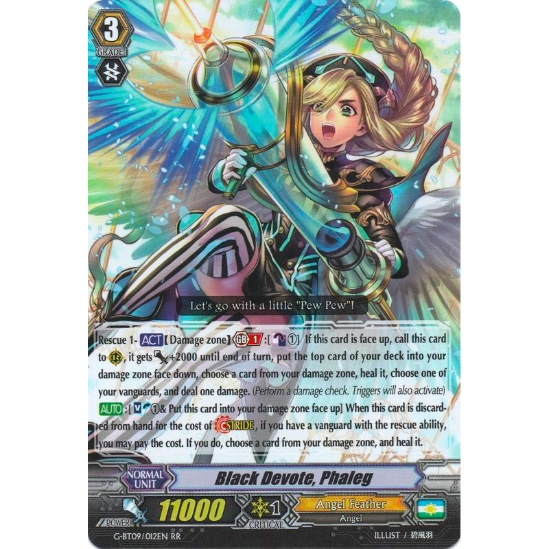 Image for Black Devote, Phaleg (G-BT09/012EN) (G-BT09) - Cardfight Vanguard