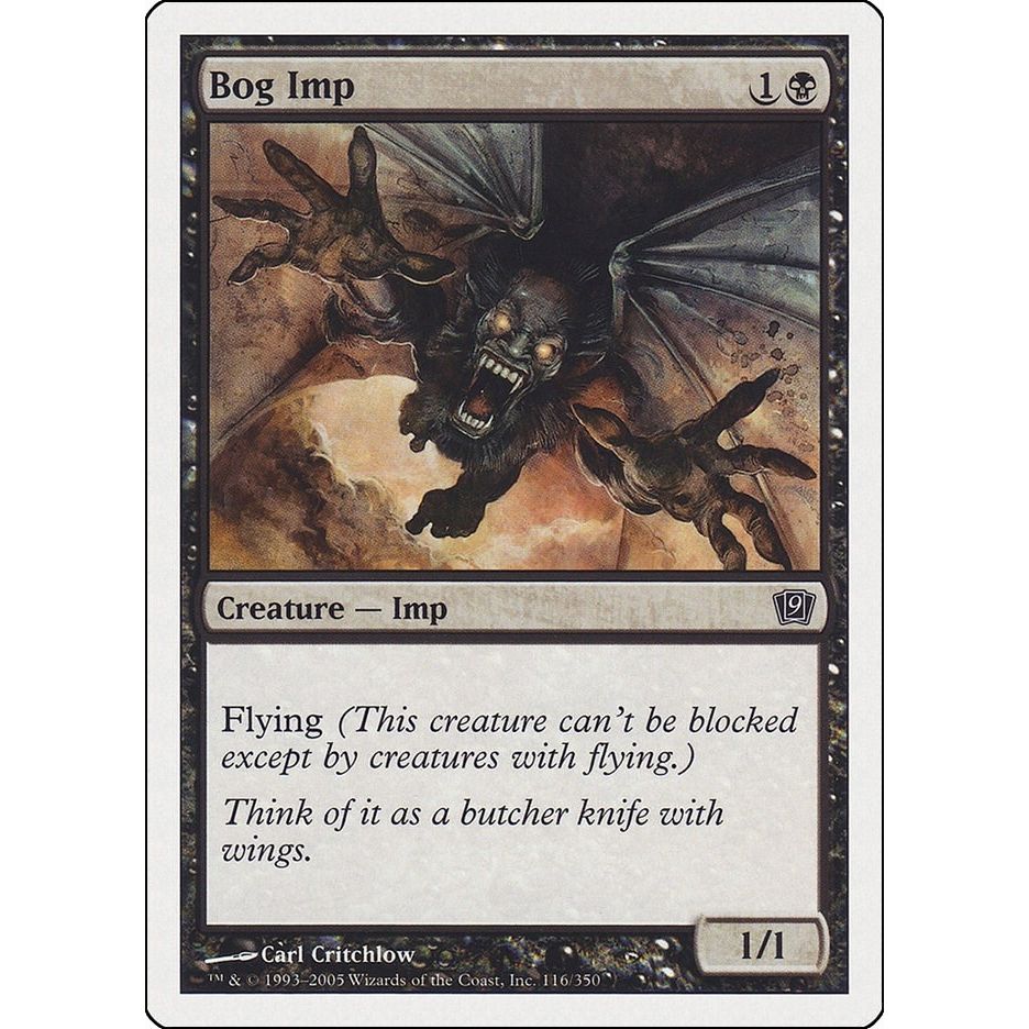 Image for Bog Imp (116) (9ED) - Magic: The Gathering