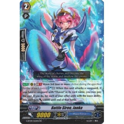 Image for Battle Siren, Janka (G-BT09/022EN) (G-BT09) - Cardfight Vanguard