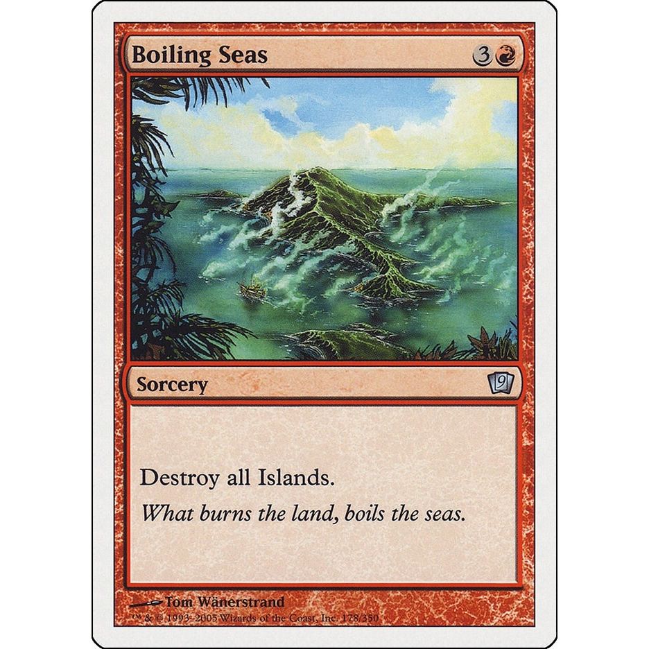 Image for Boiling Seas (178) (9ED) - Magic: The Gathering
