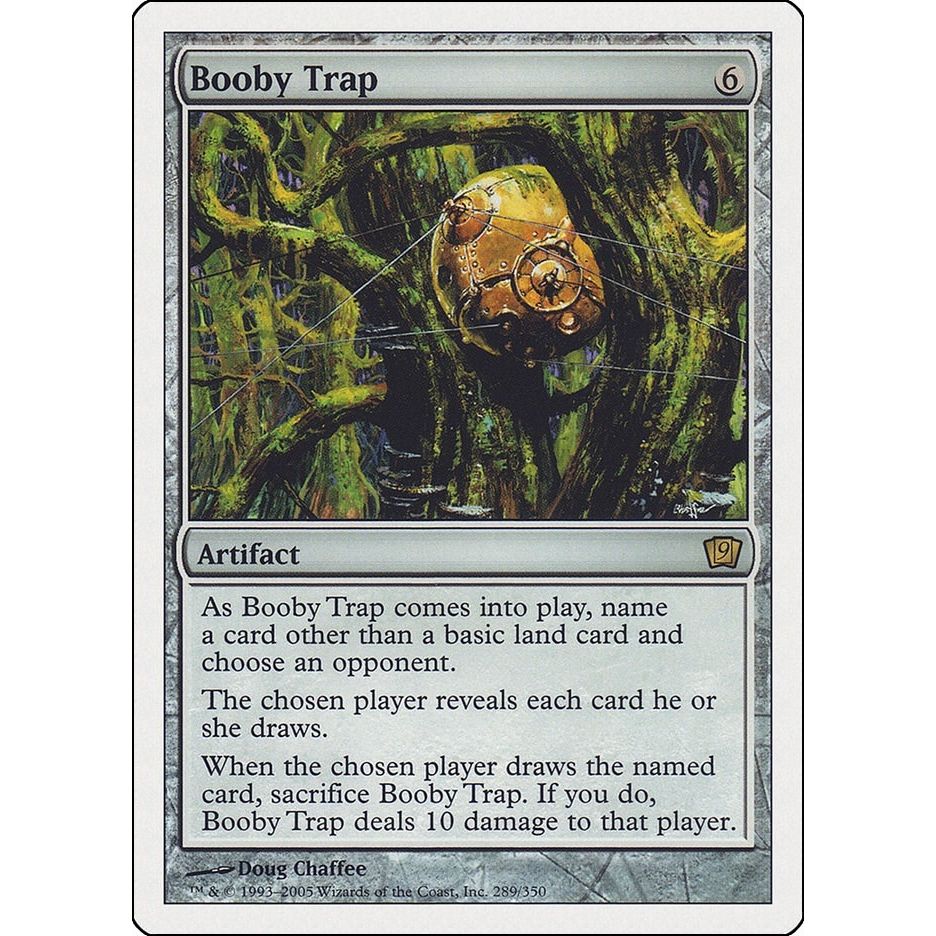 Image for Booby Trap (289) (9ED) - Magic: The Gathering