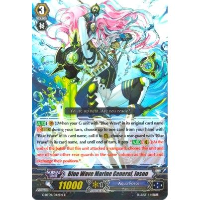 Image for Blue Wave Marine General, Iason (G-BT09/042EN) (G-BT09) - Cardfight Vanguard