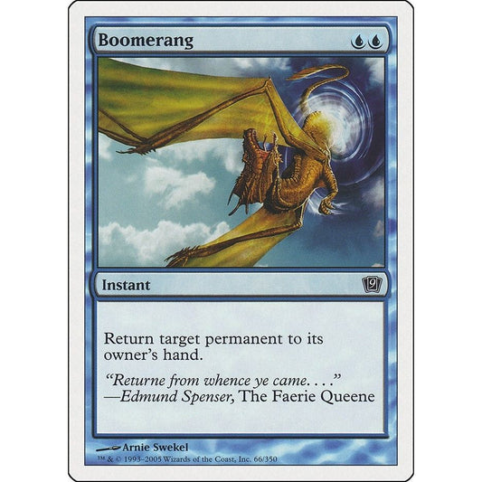 Image for Boomerang (66) (9ED) - Magic: The Gathering